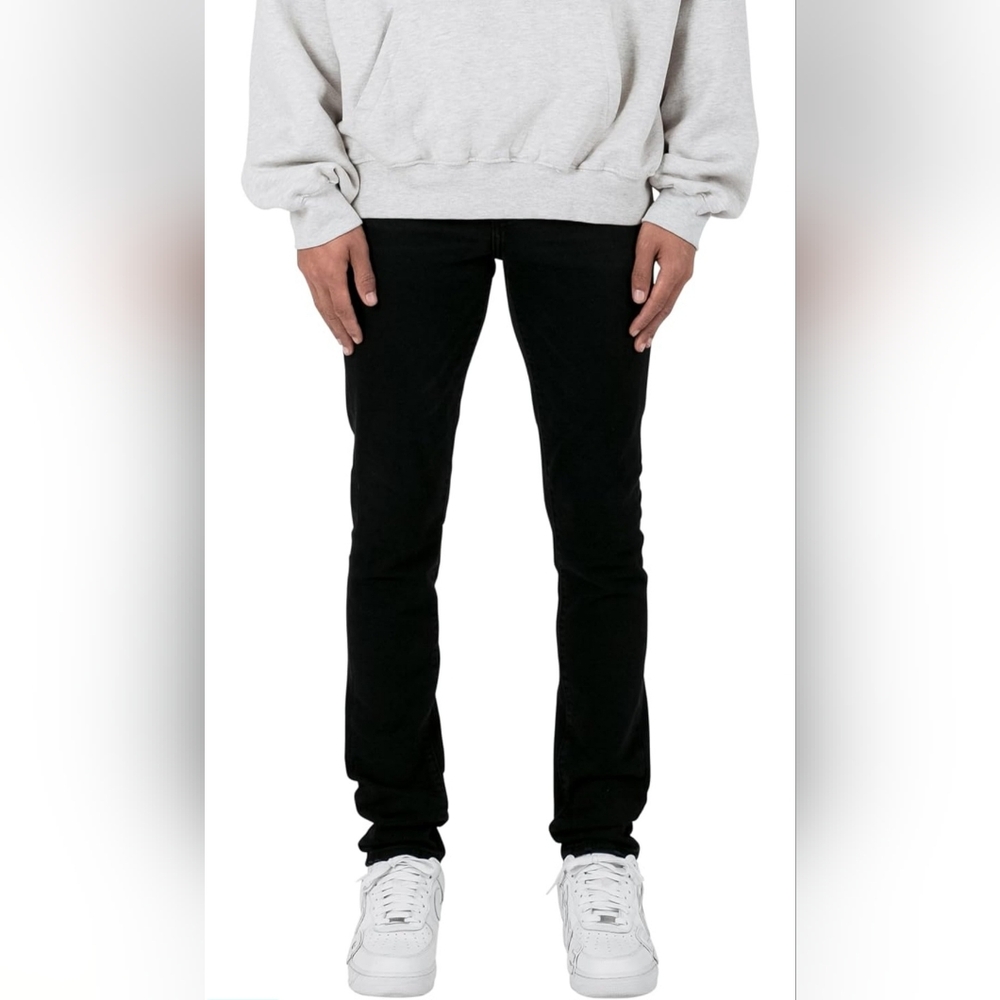 NWT! MNML Black Skinny Jeans for Men 33X34
